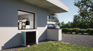 Pompa de caldura Daikin Altherma 3 R MT ECH2O 8kW bivalenta pentru incalzire, racire si apa calda menajera ELSXB12P30E-ERRA08EW1 trifazica